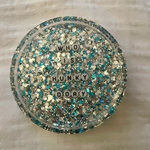 ‘Housewives of Beverly Hills’ Glitter Resin Round Coaster